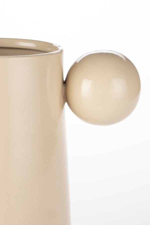 Vaas Dot M Beige (set van 8)