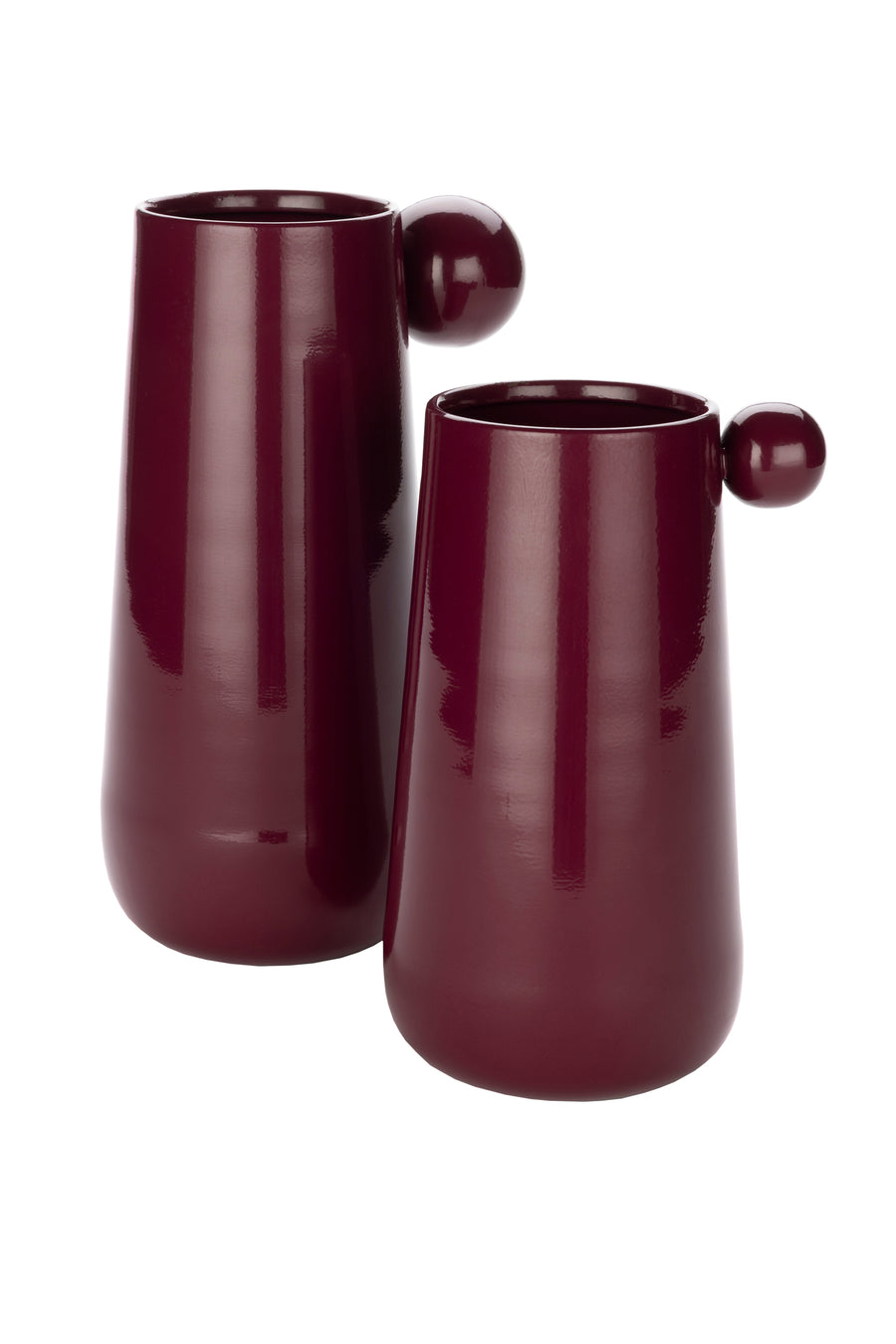 Vaas Dot M Bordeaux (set van 8)
