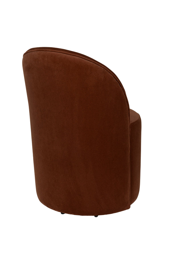 Loungestoel Plush Bruin