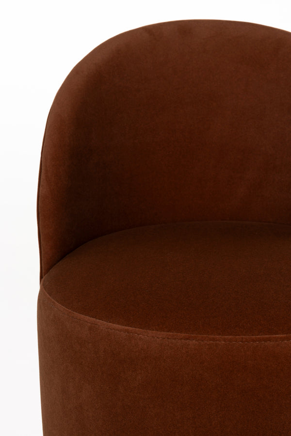 Loungestoel Plush Bruin