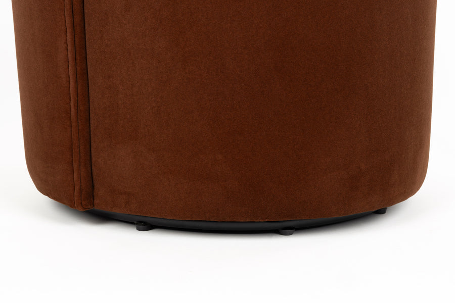 Loungestoel Plush Bruin