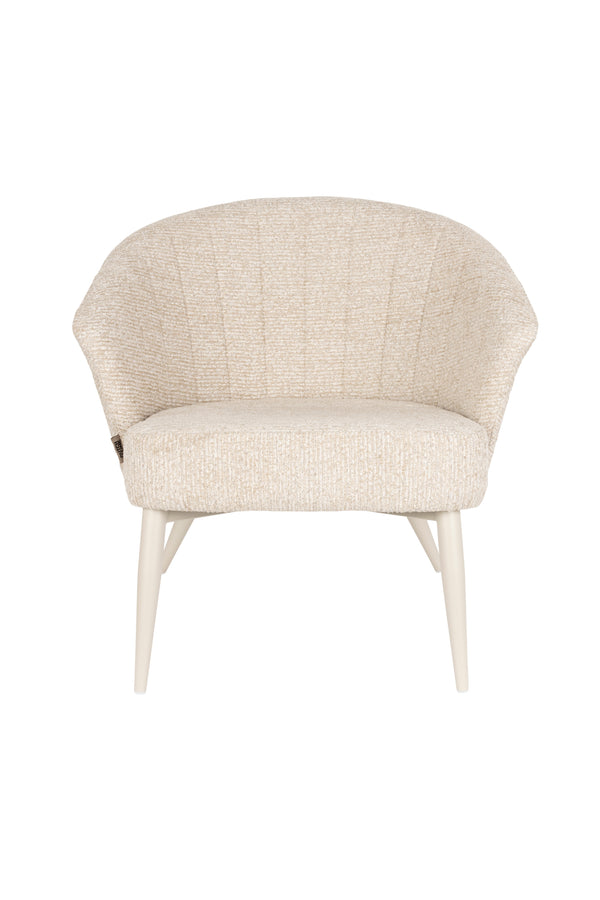 Loungestoel Georgia Zacht Beige