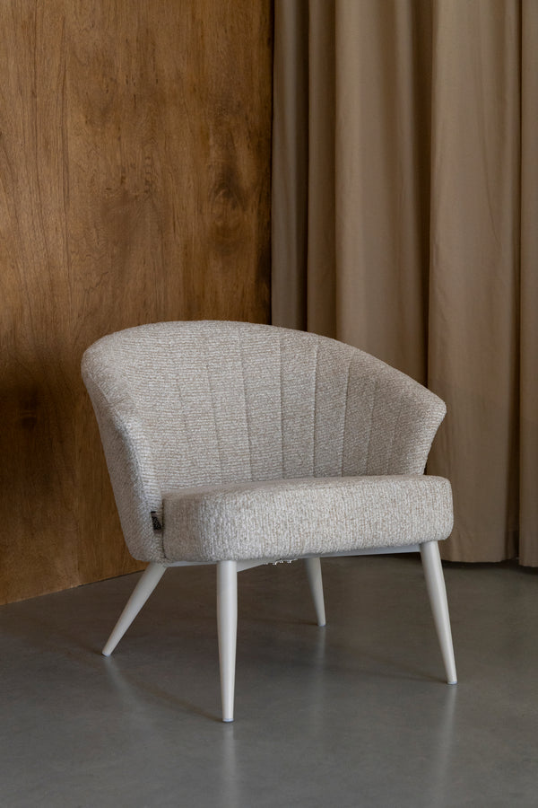 Loungestoel Georgia Zacht Beige