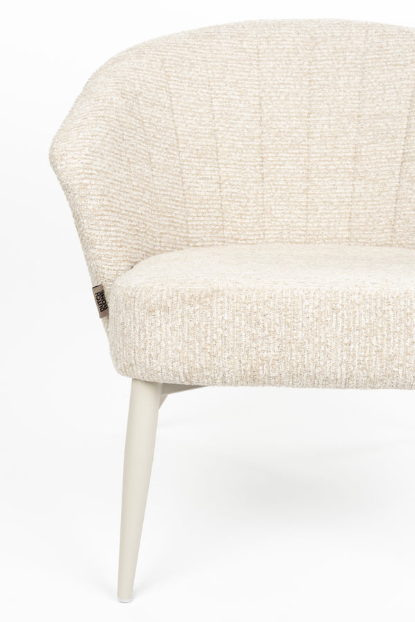 Loungestoel Georgia Zacht Beige