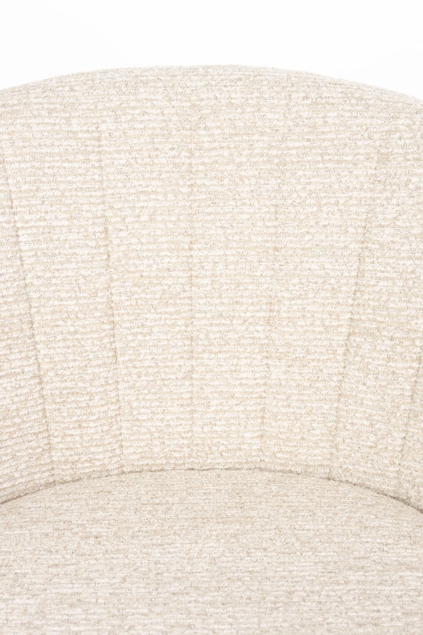 Loungestoel Georgia Zacht Beige