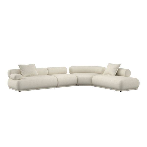 Bank Rembrandt 7,5-zits Links Beige