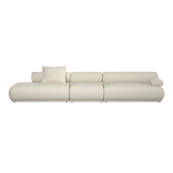 Bank Rembrandt 4,5 zits Rechts Beige