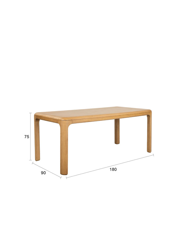 Eetkamertafel Oever 180