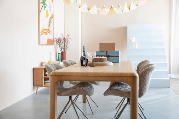Eetkamertafel Oever 180