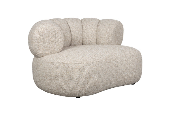 Loungestoel Duvane Beige