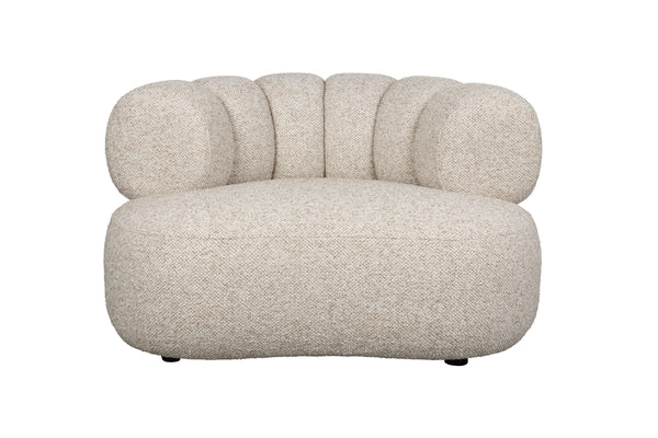 Loungestoel Duvane Beige