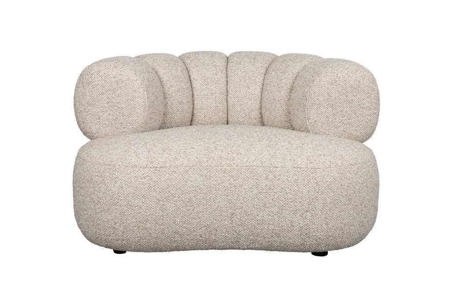 Loungestoel Duvane Beige