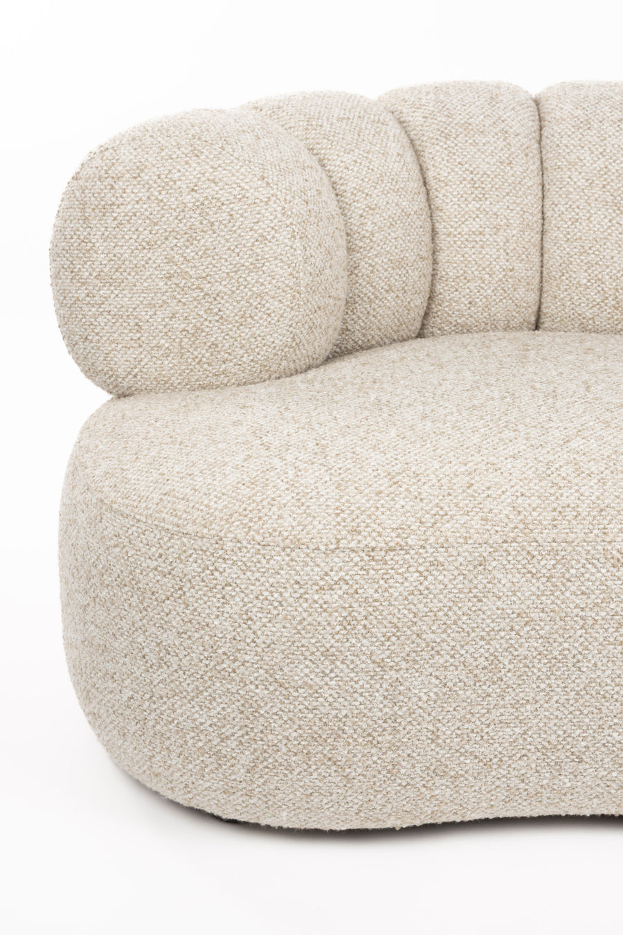 Loungestoel Duvane Beige
