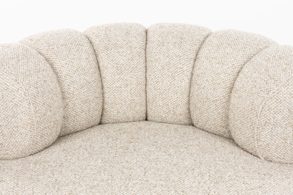 Loungestoel Duvane Beige