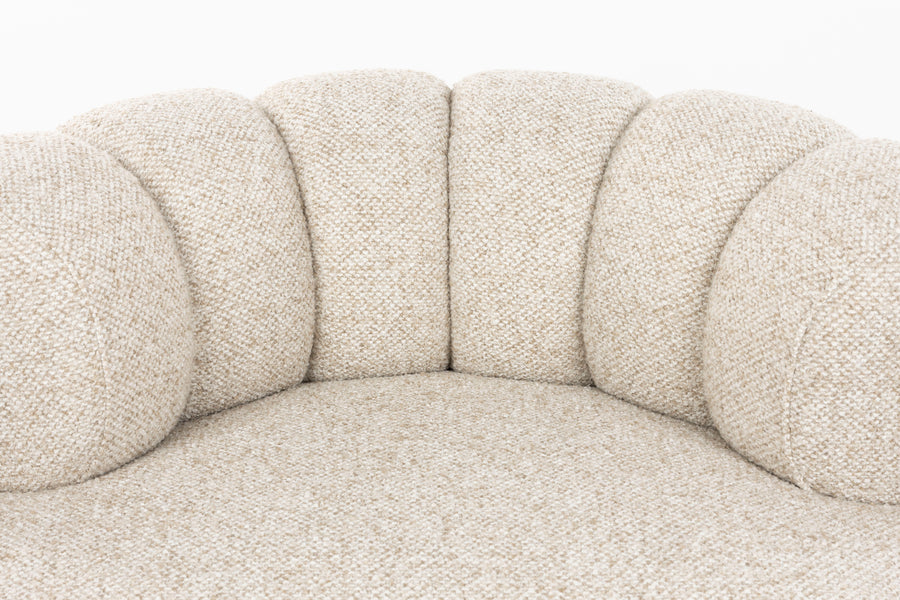 Loungestoel Duvane Beige
