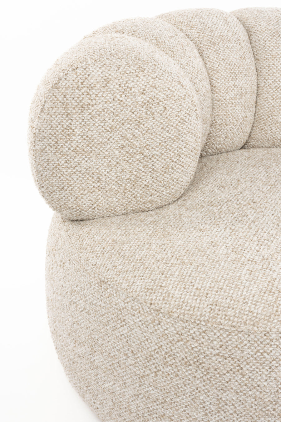 Loungestoel Duvane Beige
