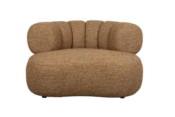 Loungestoel Duvane Bruin