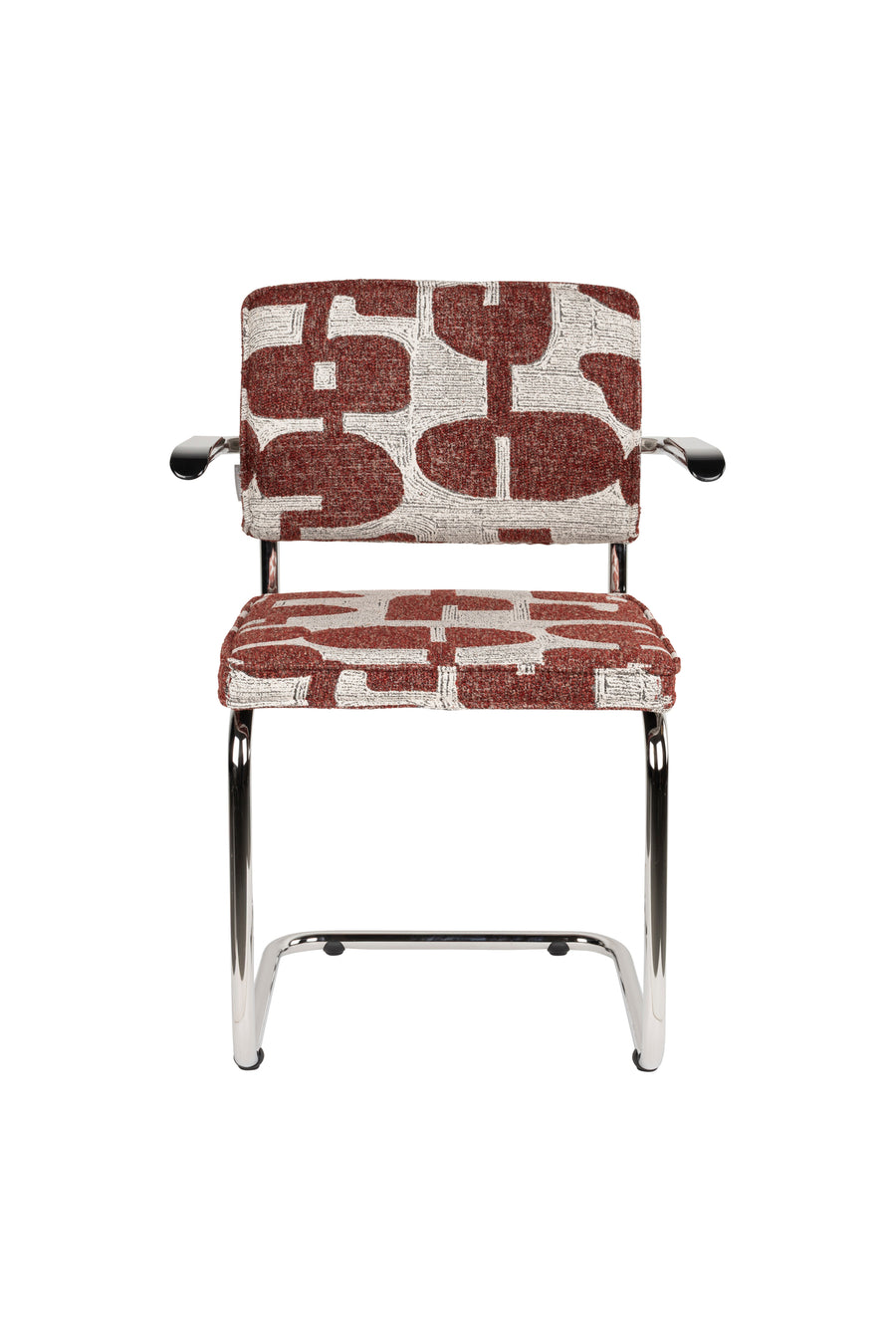 Fauteuil Ridge Deco Symbolen Rood (set van 2)