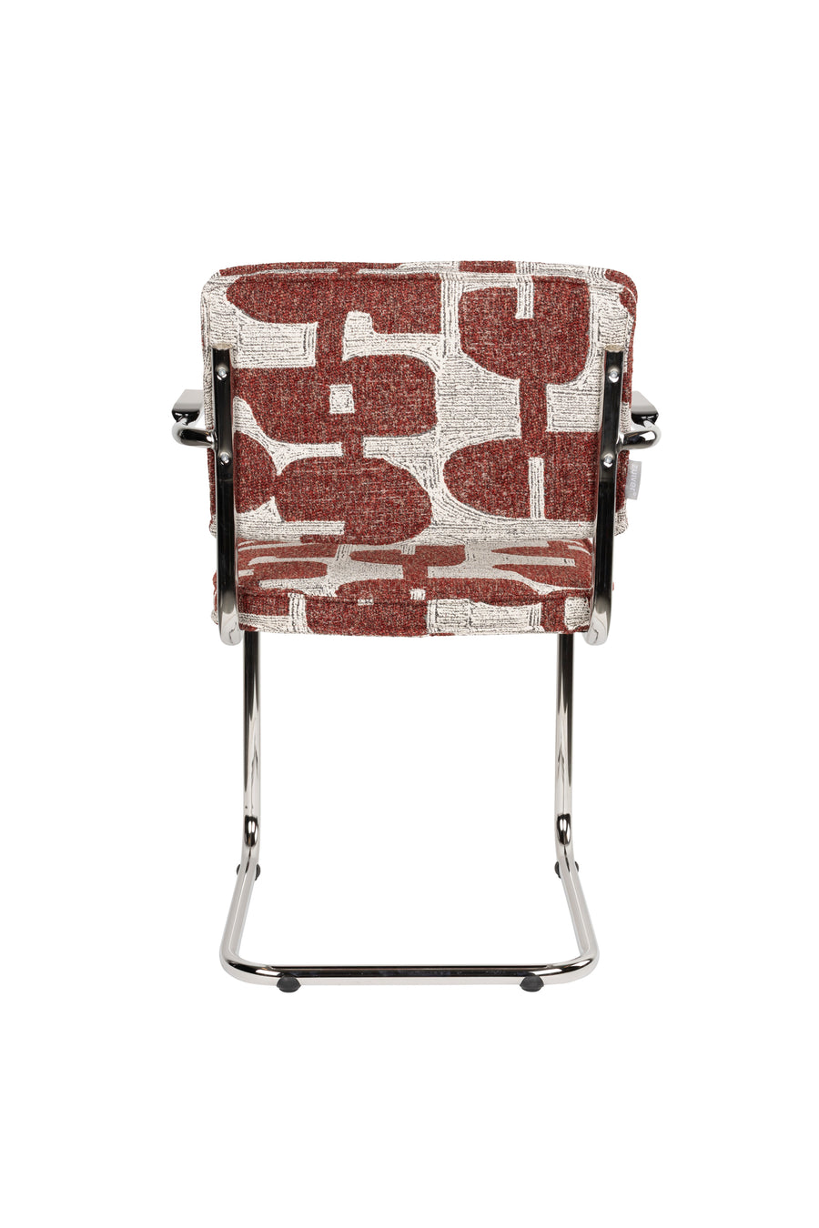 Fauteuil Ridge Deco Symbolen Rood (set van 2)