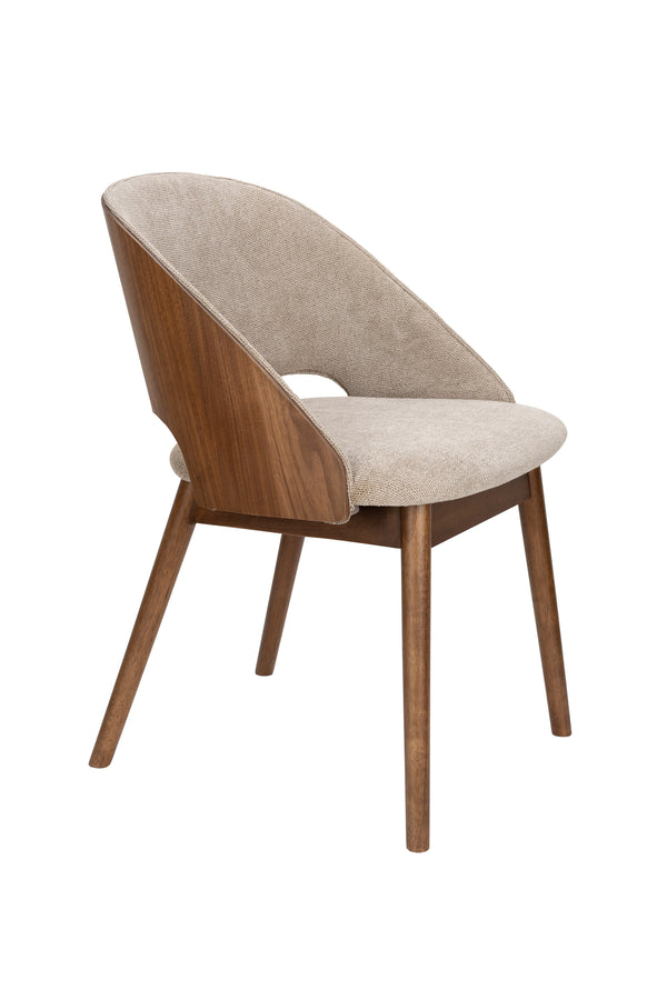 Stoel Velore Beige