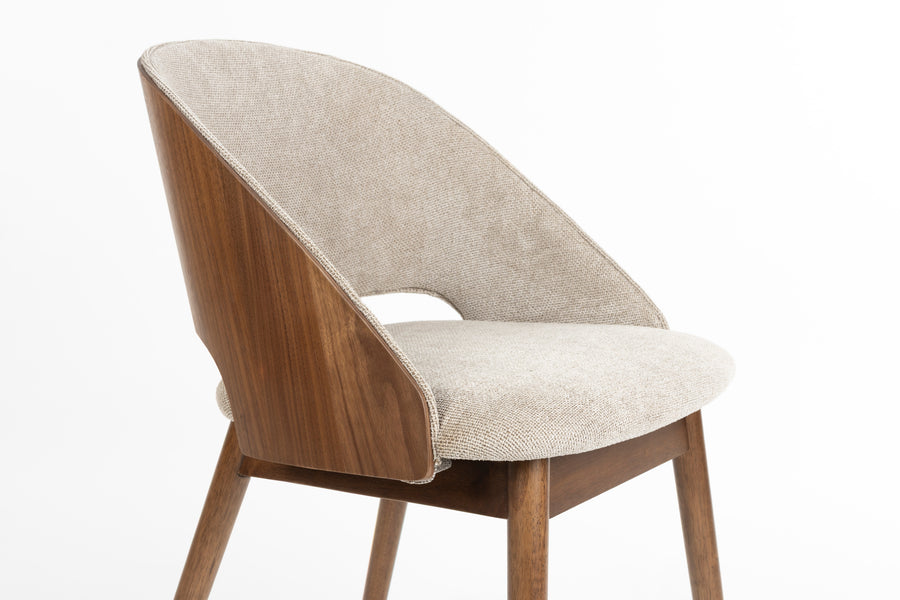 Stoel Velore Beige