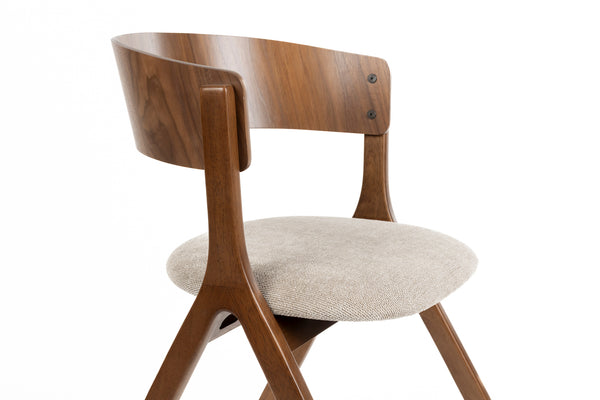 Stoel Bresso Beige (set van 2)