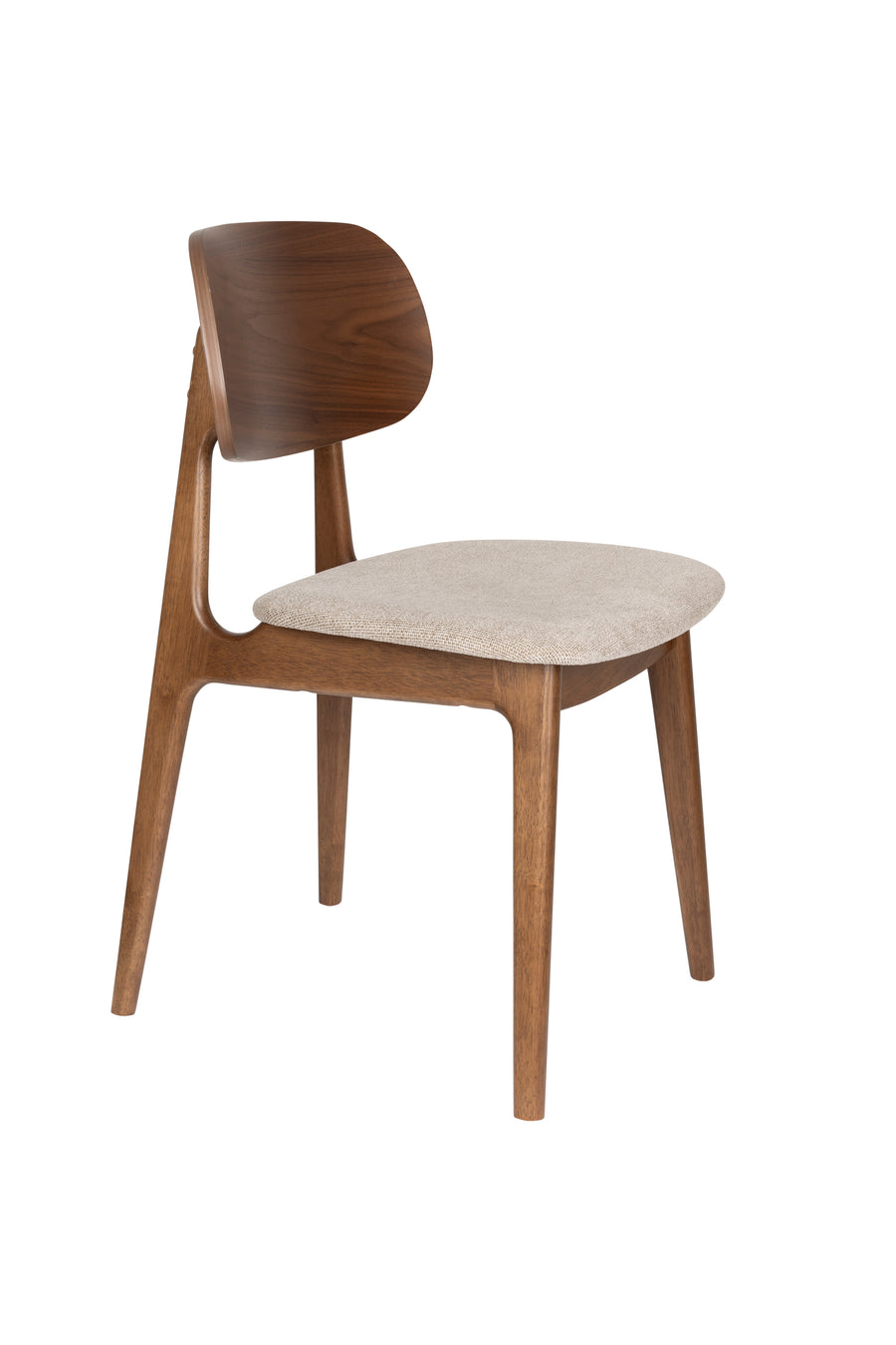 Stoel Marais Hout/Beige (set van 2)