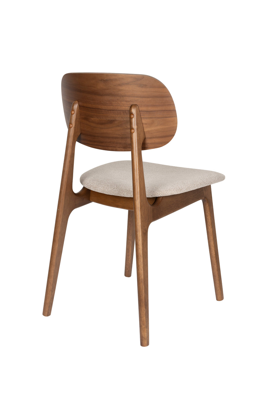 Stoel Marais Hout/Beige (set van 2)