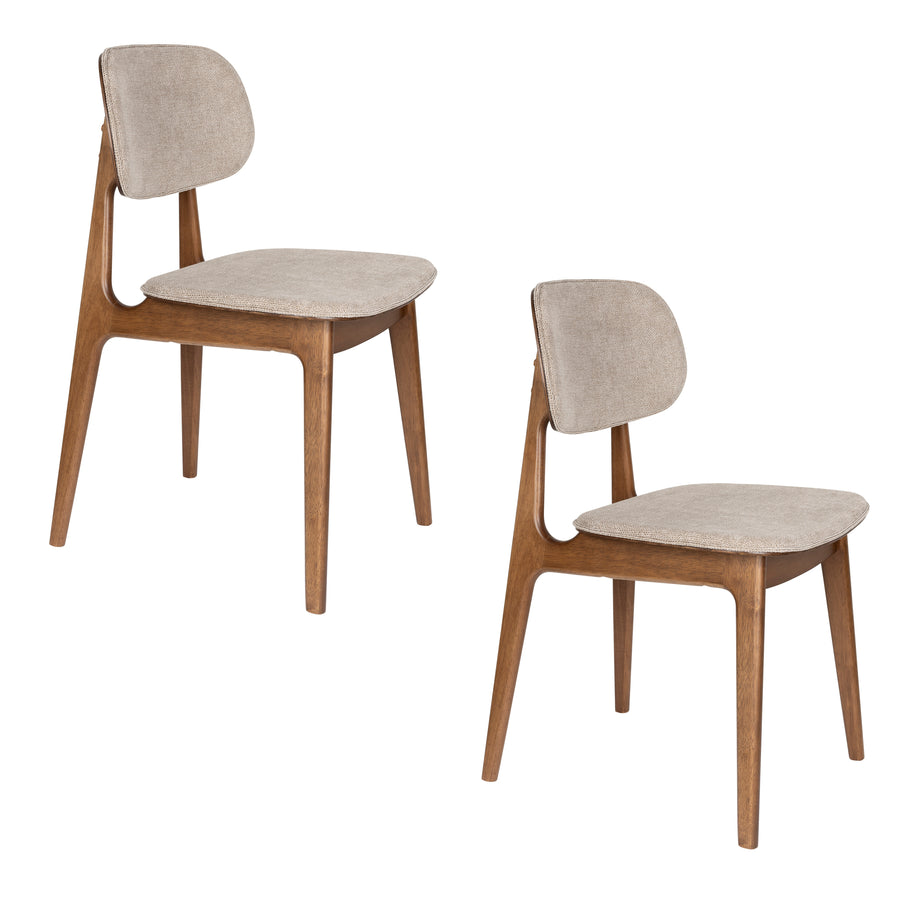 Stoel Marais Beige (set van 2)