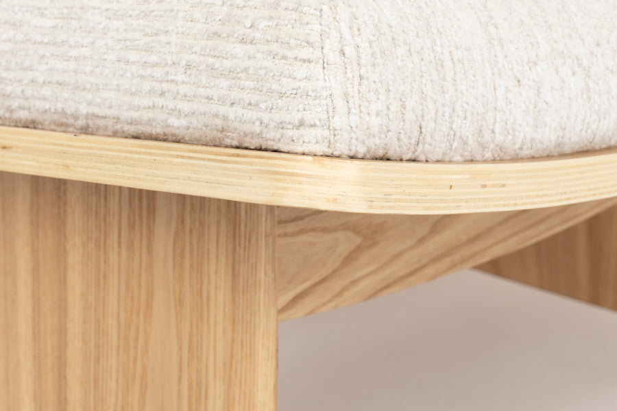 Loungestoel Volana Beige