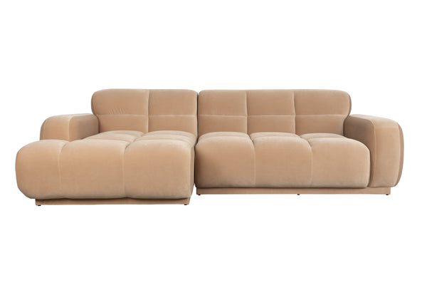 Bank Hazel Links Chaise Longue Beige