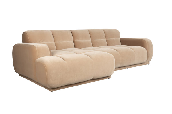 Bank Hazel Links Chaise Longue Beige