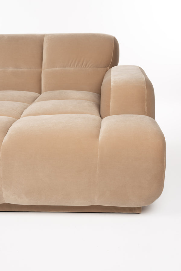 Bank Hazel Rechts Chaise Longue Beige