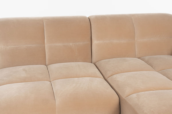 Bank Hazel Rechts Chaise Longue Beige