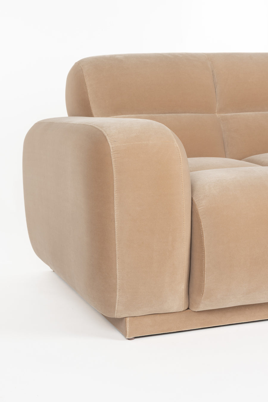 Bank Hazel Rechts Chaise Longue Beige