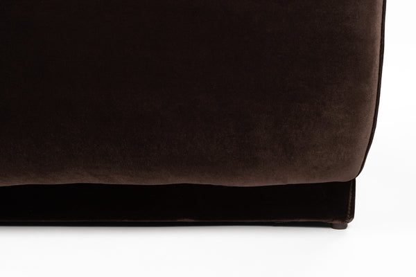 Bank Hazel Rechts Chaise Longue Bruin