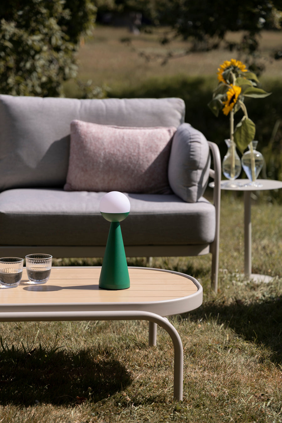 Tafellamp Bello Groen (set van 8)