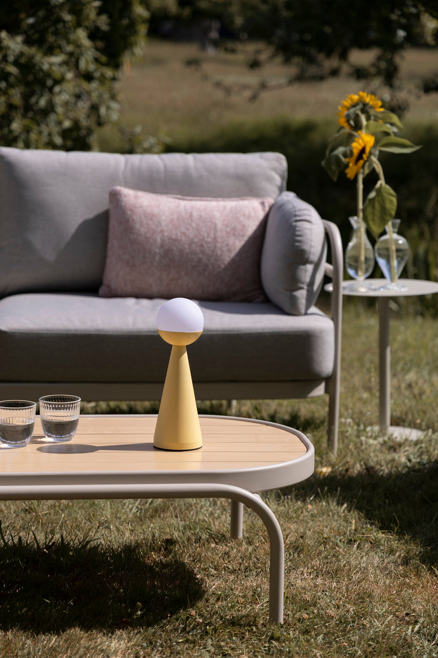 Tafellamp Bello Lemon (set van 8)