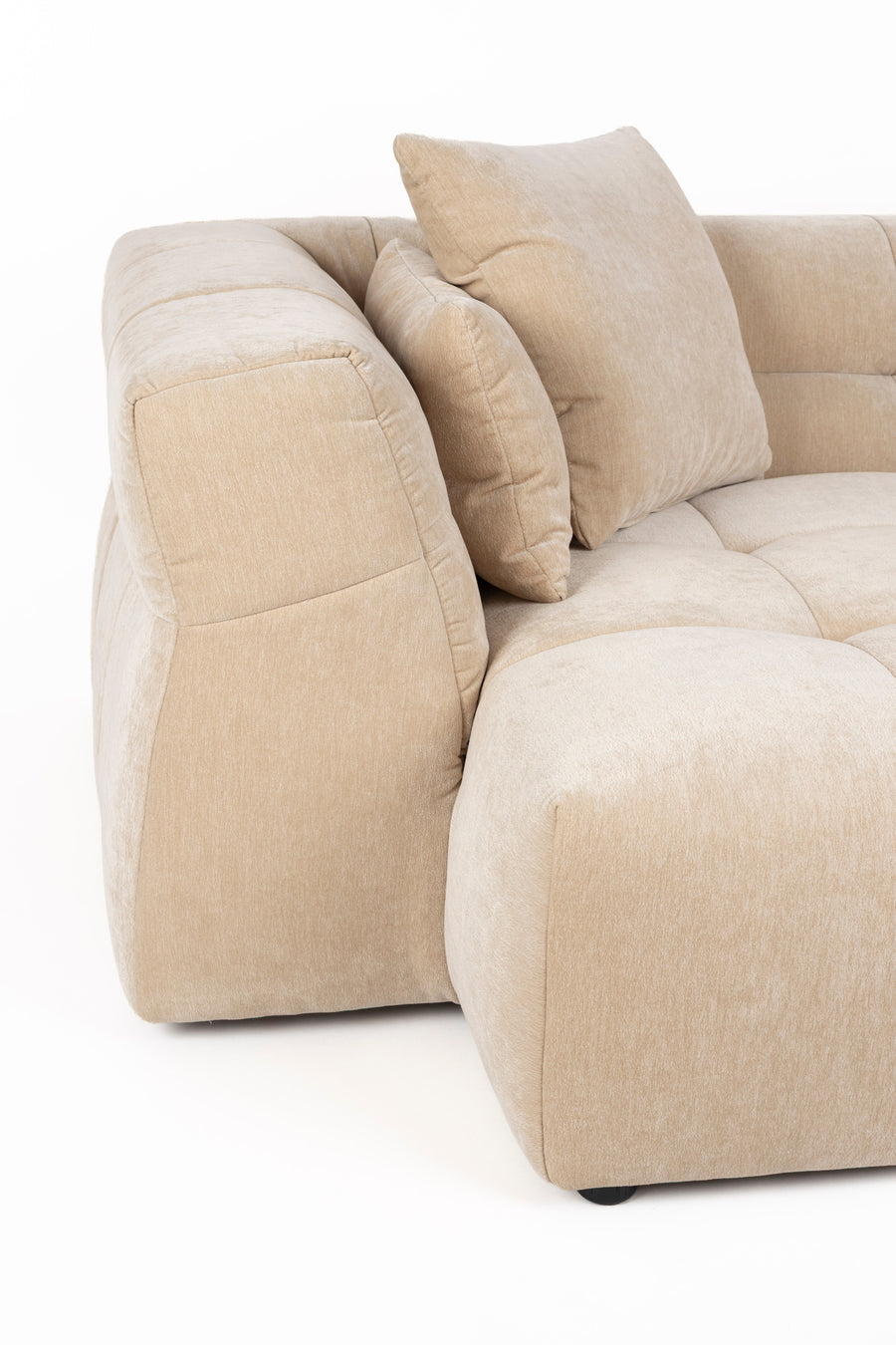 Bank Hodge Links Chaise Longue Beige