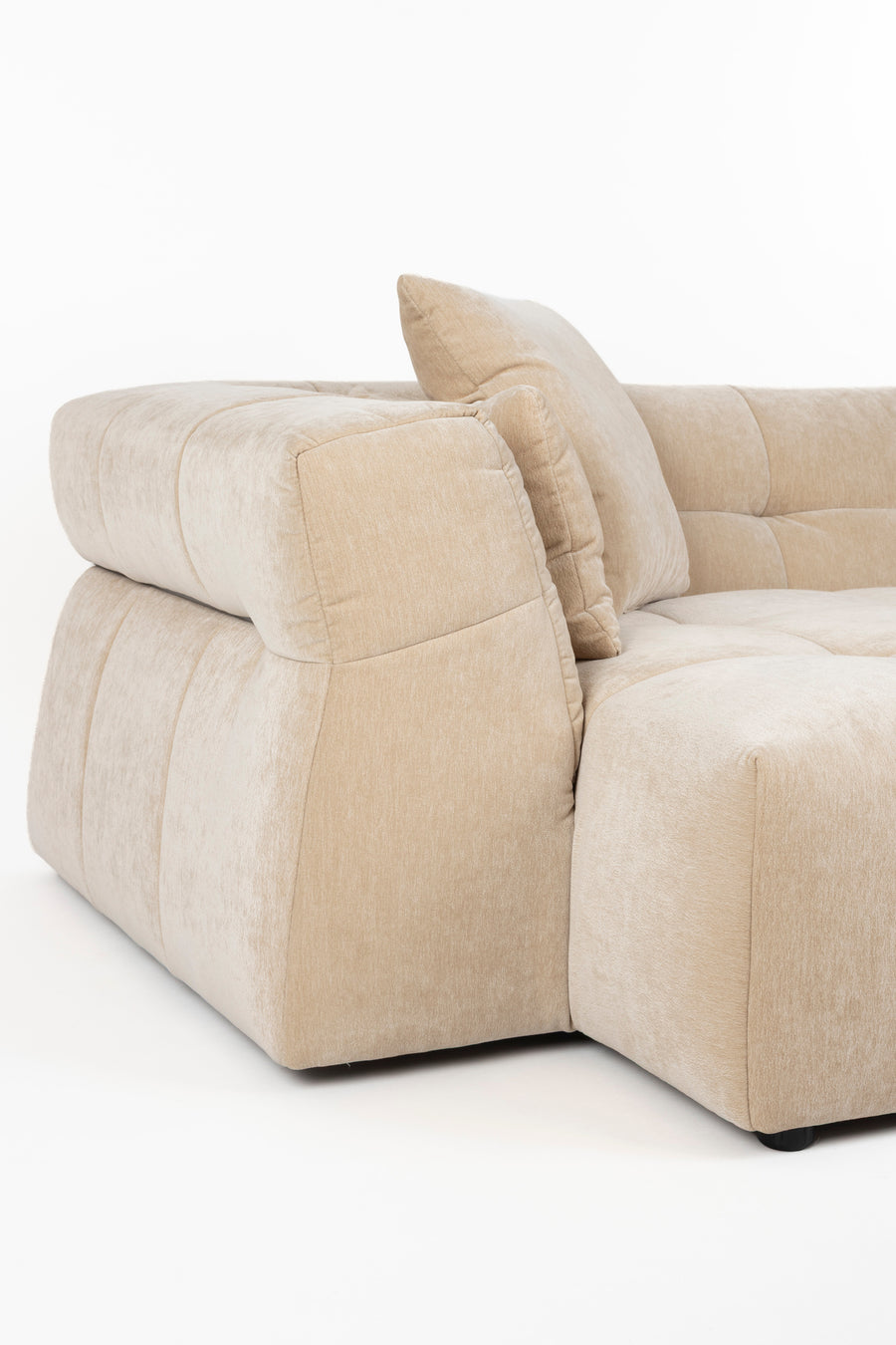 Bank Hodge Links Chaise Longue Beige