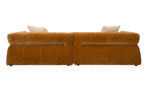 Bank Hodge Links Chaise Longue Oker