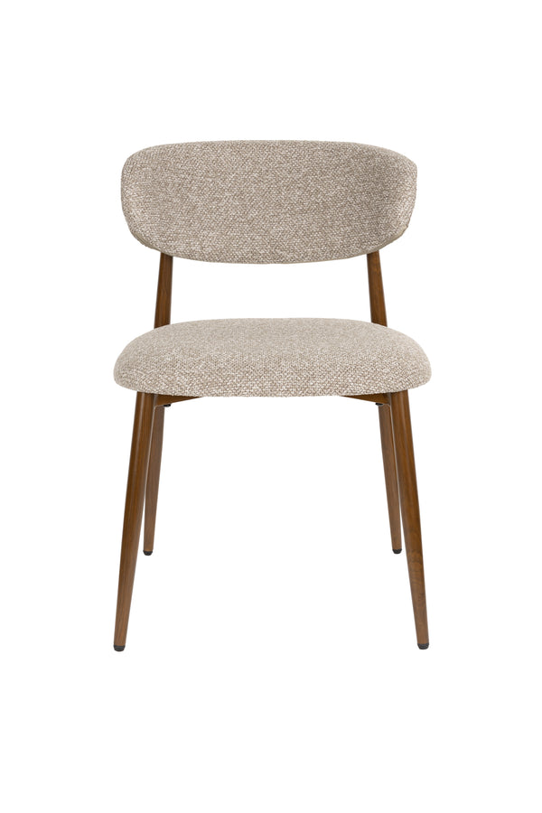 Stoel Noor Bruin (set of 2)