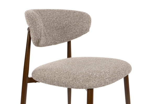 Stoel Noor Bruin (set of 2)