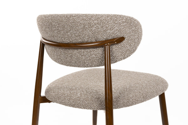 Stoel Noor Bruin (set of 2)