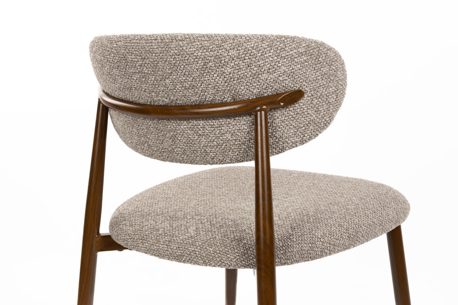 Stoel Noor Bruin (set of 2)