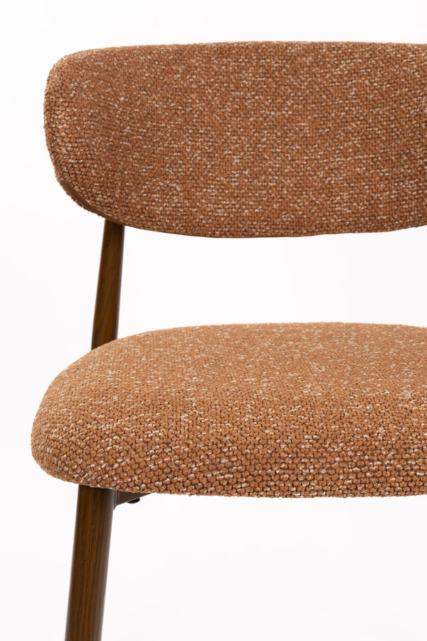 Stoel Noor Terracotta (set of 2)