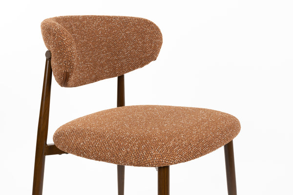 Stoel Noor Terracotta (set of 2)