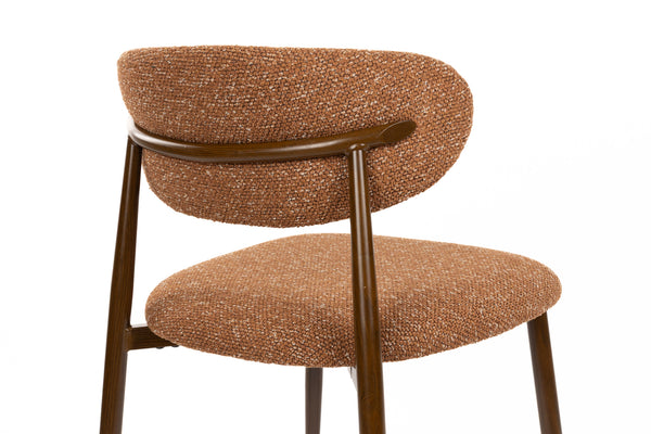 Stoel Noor Terracotta (set of 2)