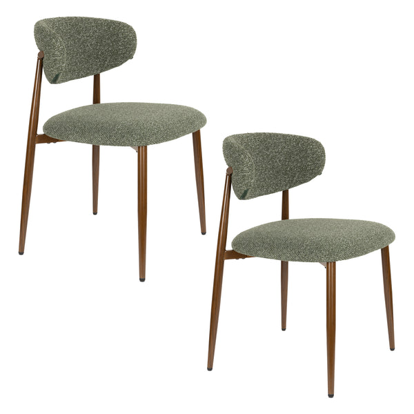 Stoel Noor Groen (set of 2)