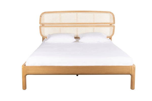 Bed Storm Vlechtwerk Naturel 160